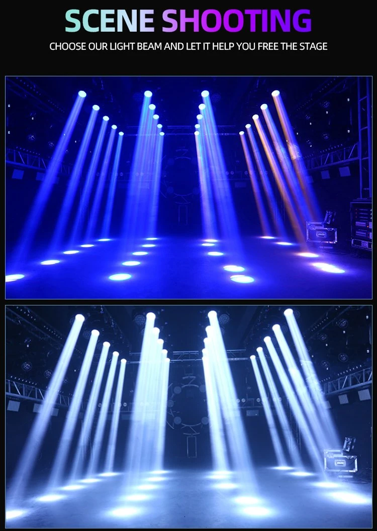 Disco Light One Stage RO Pioneer DJ Sharpy Mini 7r 230W Beam Moving Head Light