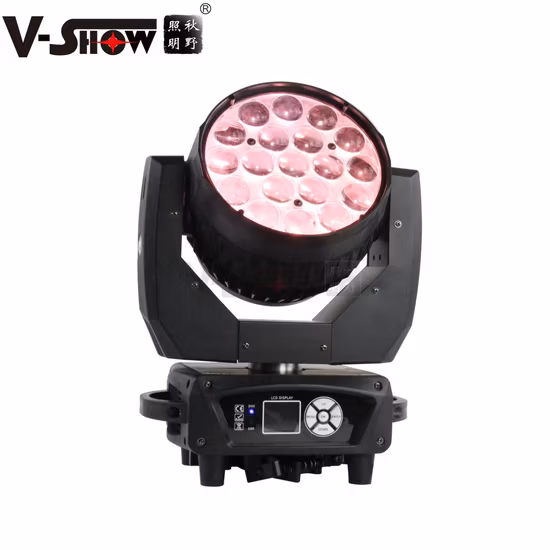 LED 19X15W with Backlight Zoom Wash Moving Head Light