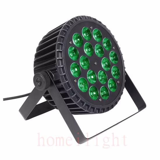 Rigebea High Quality Hot Sale Disco Party DJ Events 6*18W Rgbwauv 6in1 LED Wash PAR Can for Wedding