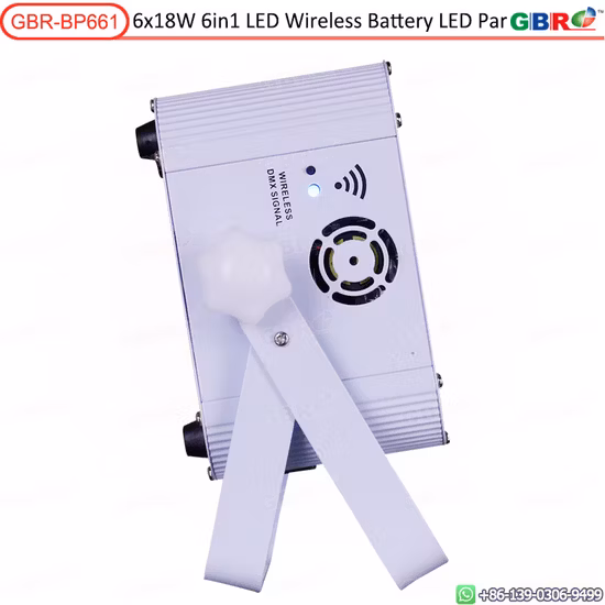 LED Stage Lights 9X15W 6in1 Battery Wireless IP65 LED PAR Cans