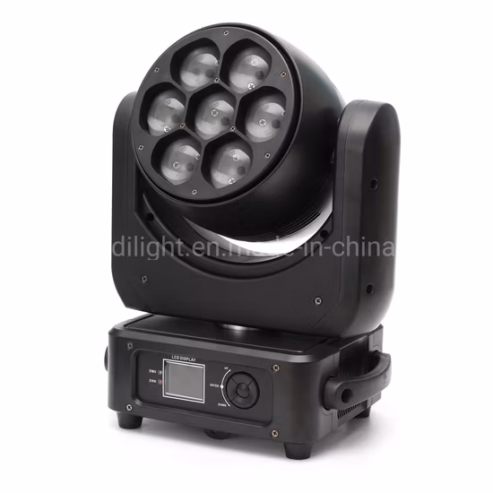 Club Lighting 7*40W Mini Beam LED Moving Head Disco Light